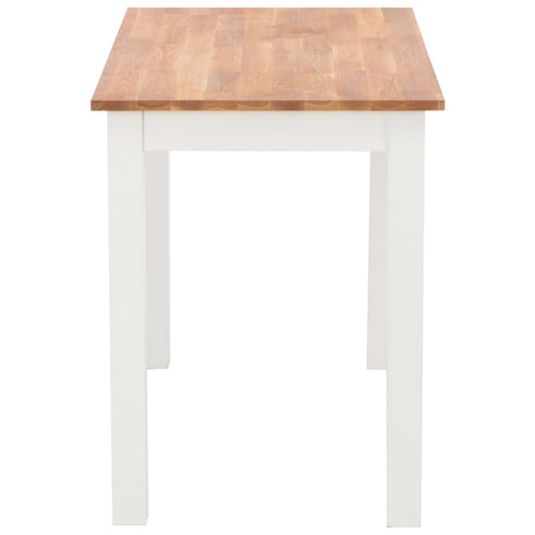 Maison Madeleine -  5 Piece Dining Set Solid Oak Wood